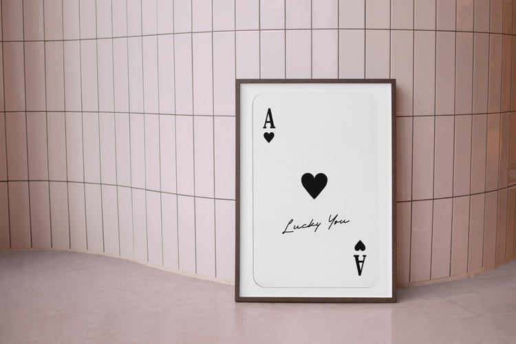 Lucky You - Ace of Hearts (Black) Digital Download