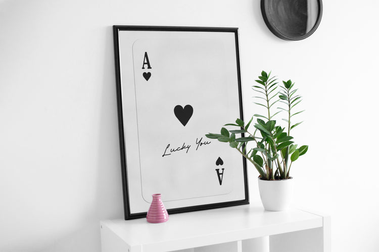 Lucky You - Ace of Hearts (Black) Digital Download
