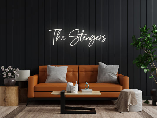 The Stengers Neon Sign