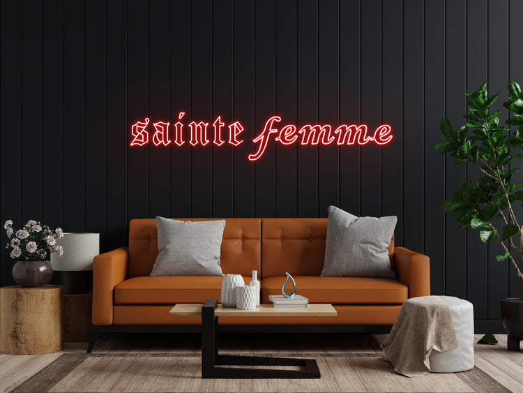 Sainte Femme Custom Neon Sign
